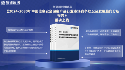 中國信息安全保密產品行業發展現狀及市場競爭格局分析報告（智研咨詢）